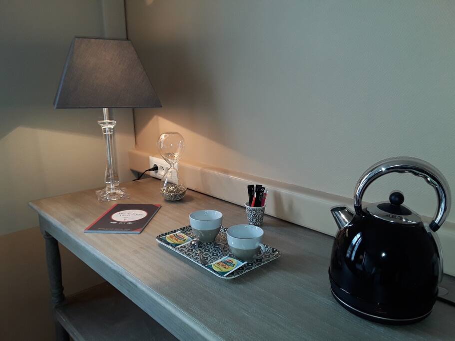 "Le logis saint Martin"
Baie de somme
Chambre Jeanne
Plateau d'accueil