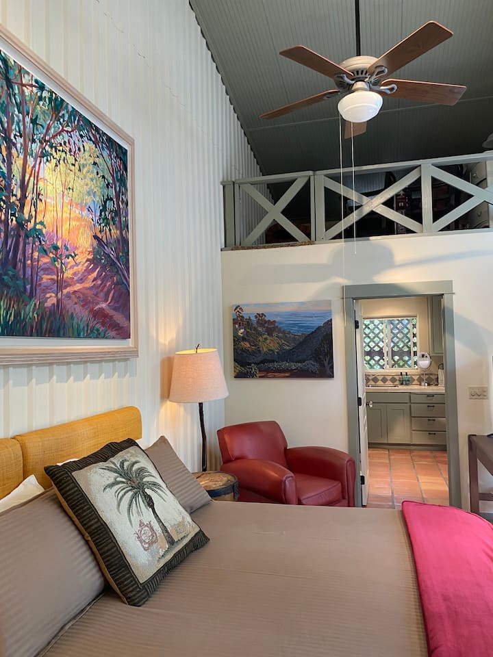 This is a King Suite we call " The Studio"