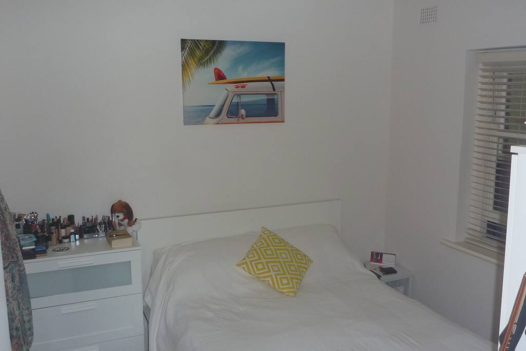 Cool and breezy bedroom