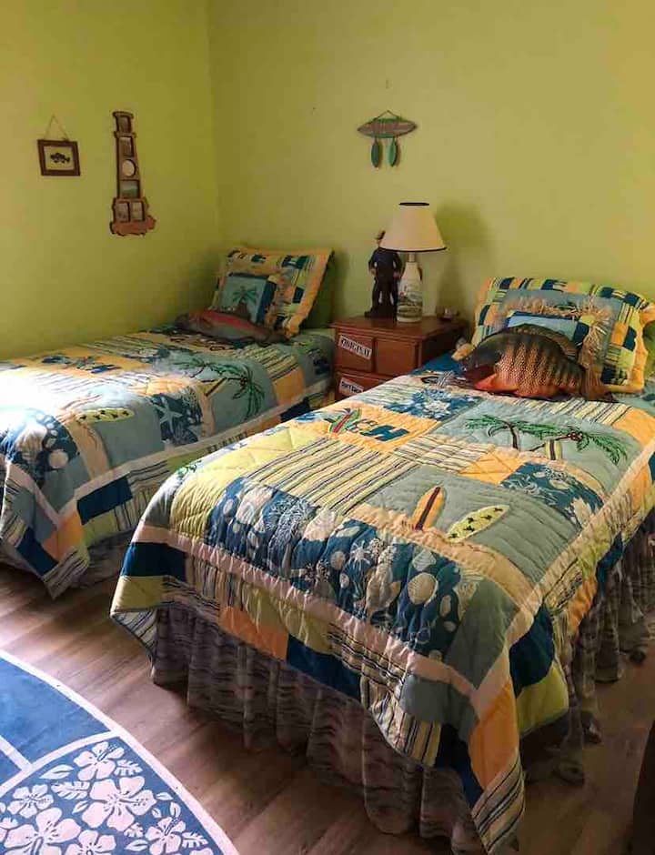 Dormitorio (dos camas individuales)
