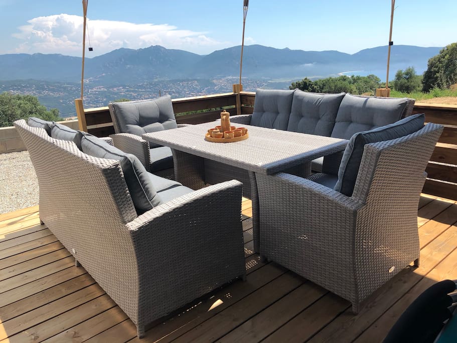 Terrasse avec vue