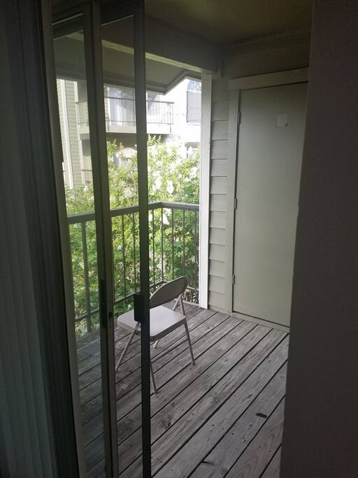 balcony area
