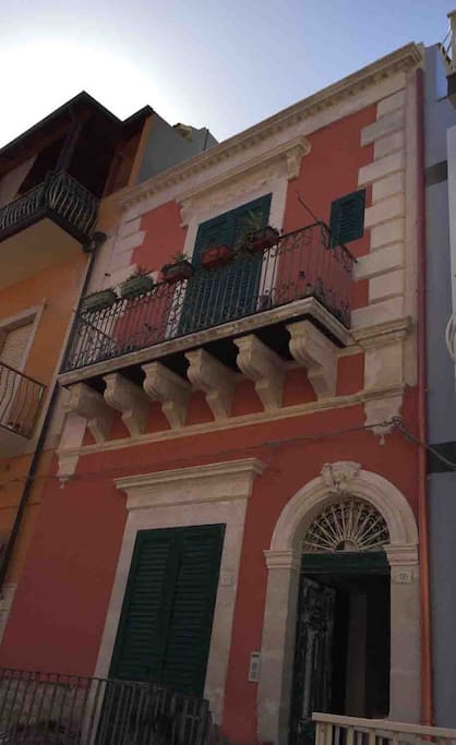 Il bel terrazzino di Pozzallo.