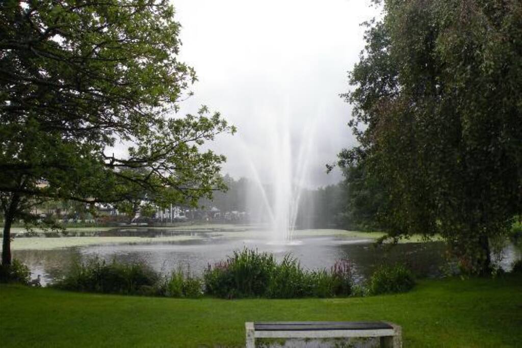 Slottsskogen 300m bort
