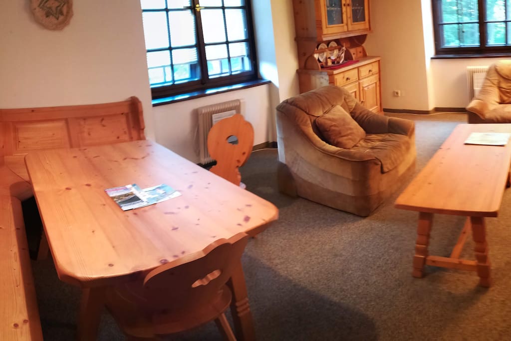 The living room