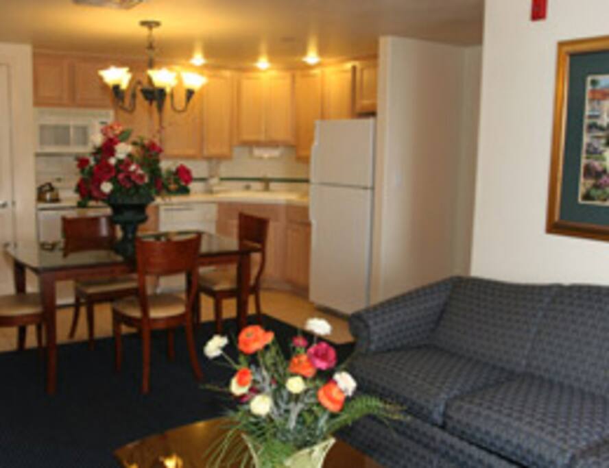 Living Room and Kitchen