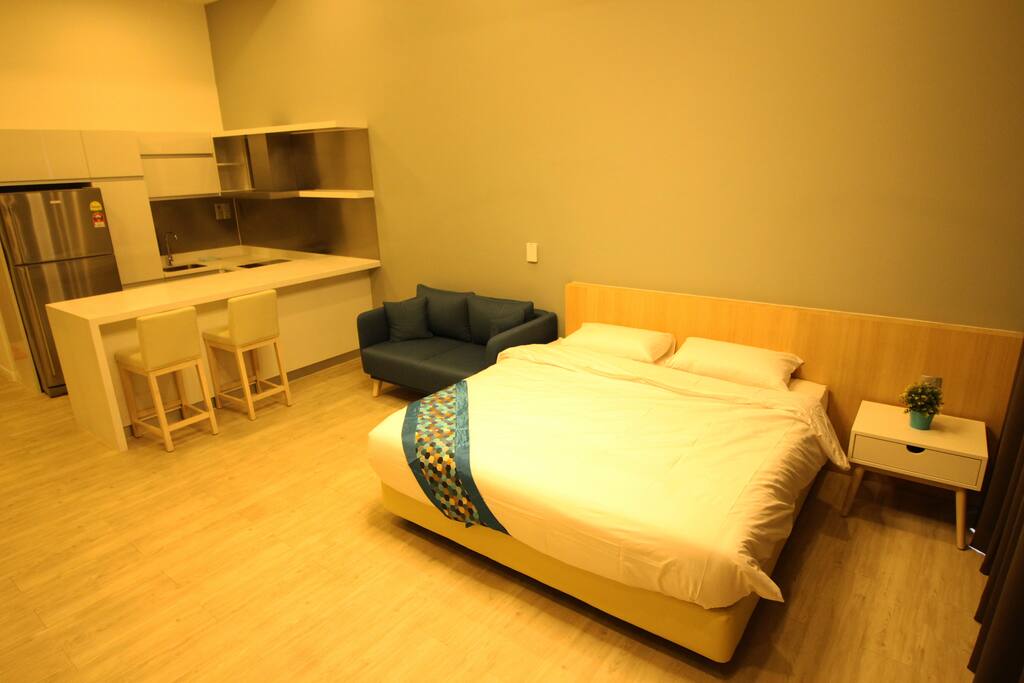 Spacious living quarters for 2