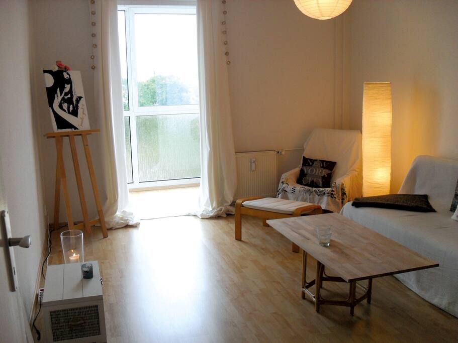Wohnzimmer mit Loggia