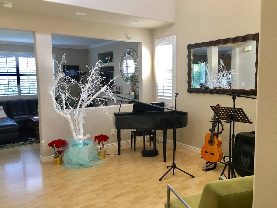 living and entertainment room