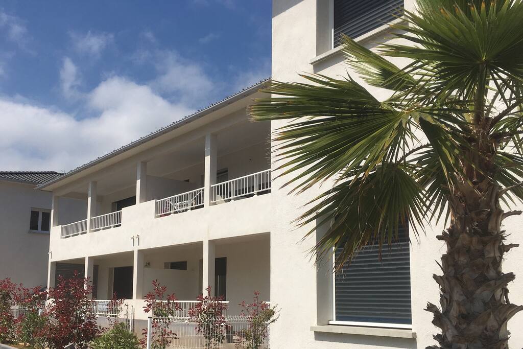 Vue extérieure de la résidence