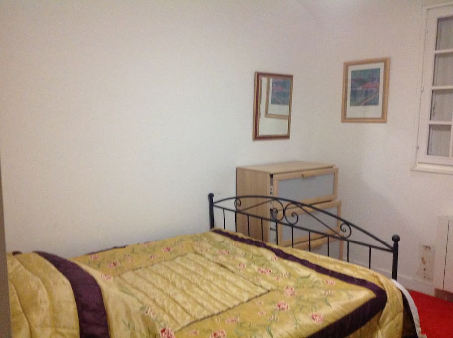 comfortable large bedrooms with views over open countryside