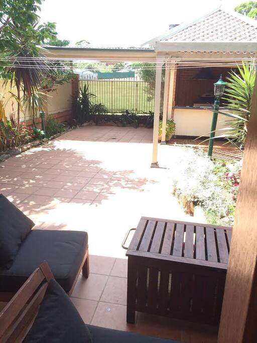 Courtyard area