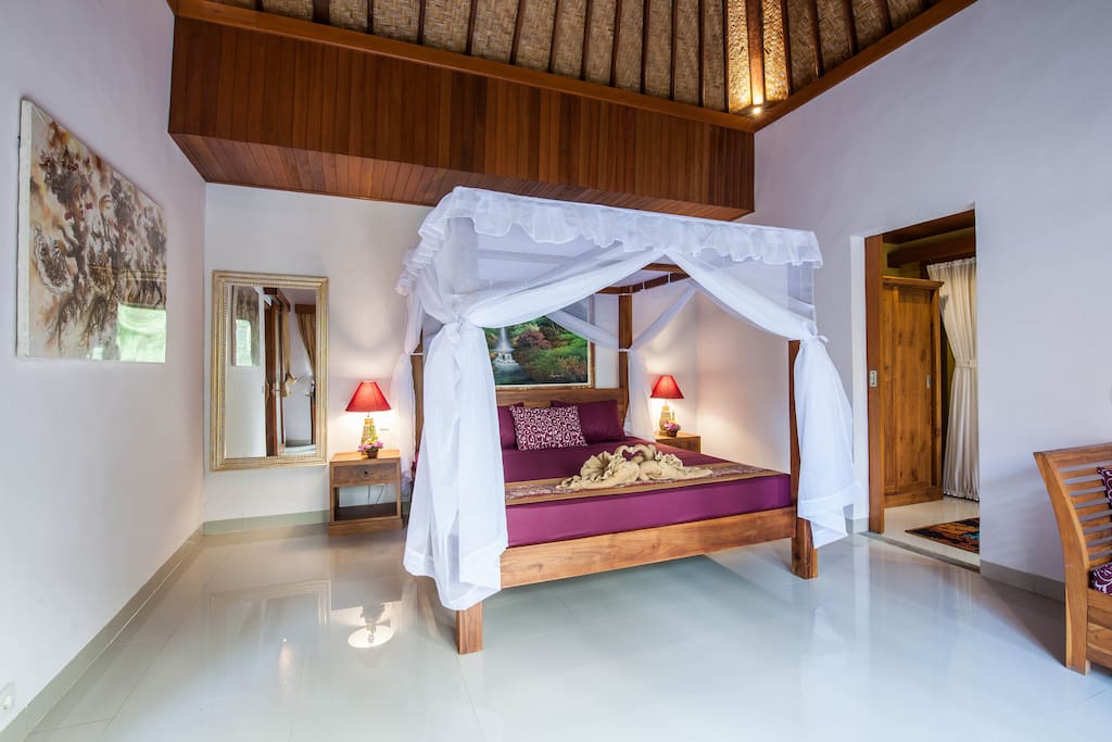 Spacious Mater suite with AirCon.