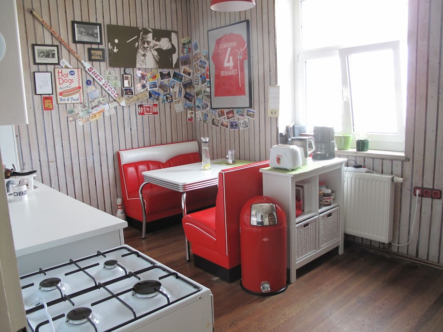 The kitchen/diner