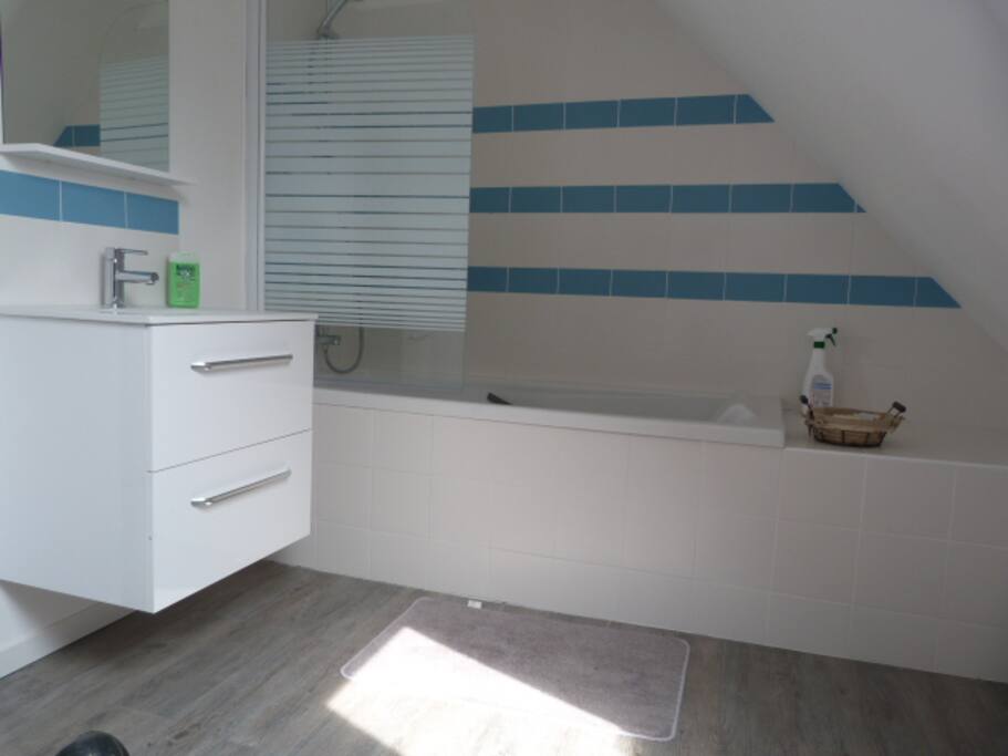 Private bathroom for guests only