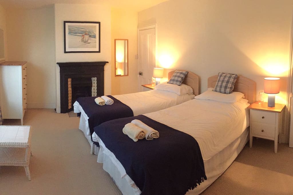 Two single beds - zip n lock together