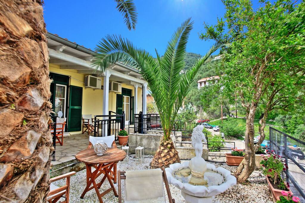 Villa Angeliki entrance