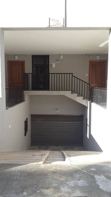 Village Court Entrance