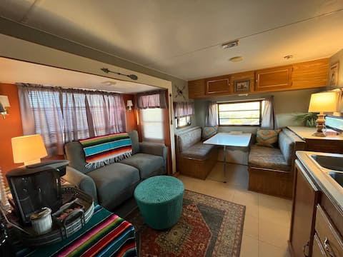 The Flamingo RV w/ Great Views + Patio