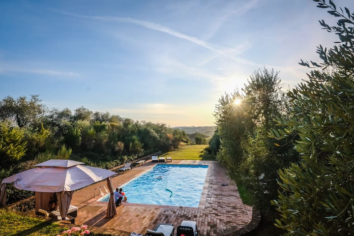 XIII Century Tower with Private Panoramic Pool