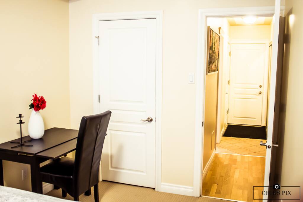 Reading table in Bedroom
