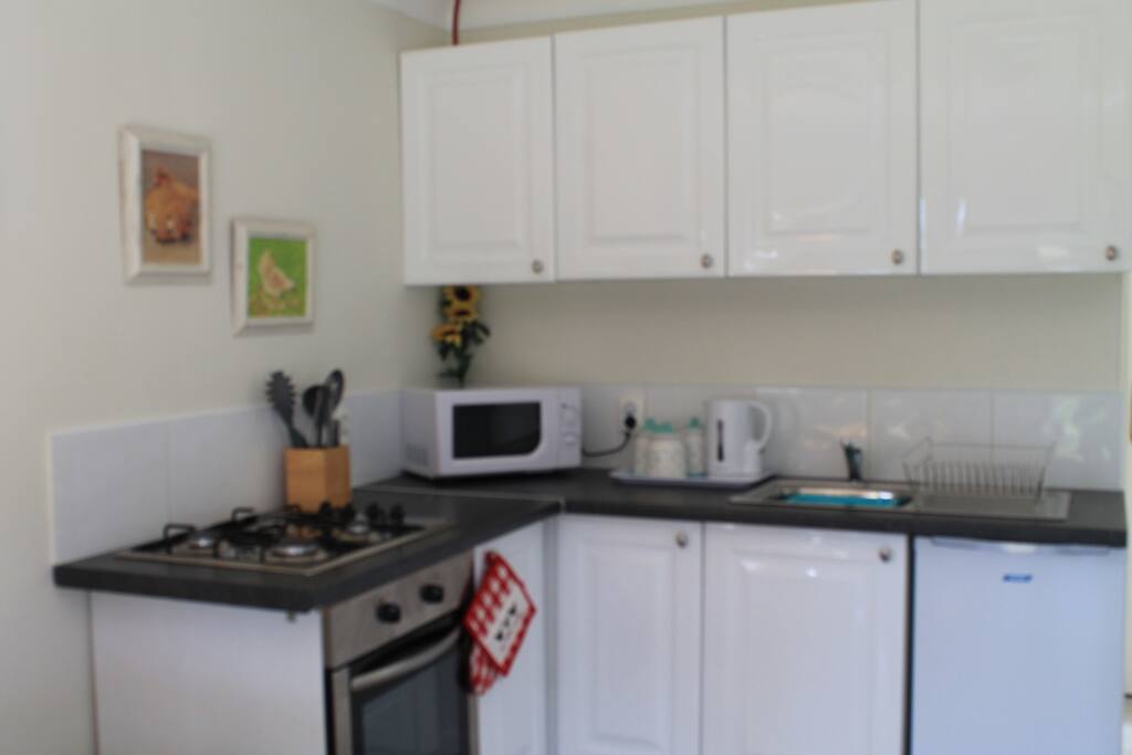 Well equipped kitchen