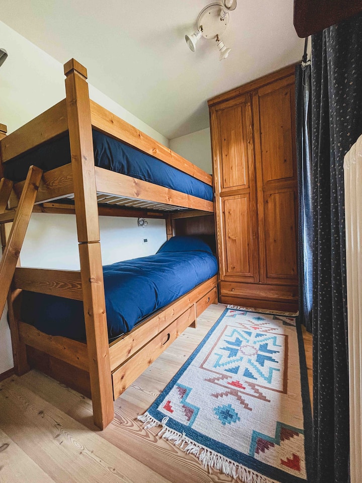 Bedroom with bunk bed first floor 