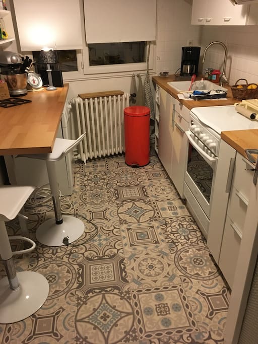 Cuisine toute équipée et fonctionnelle !