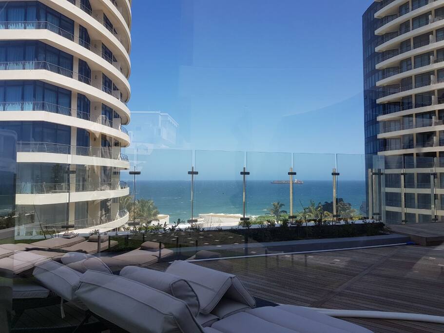 Sea Views on the same level as the apartment