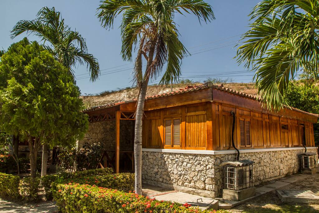 Cabaña en Santa Marta con piscina - Cabañas en alquiler en Santa Marta