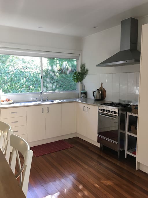 Newly decorated kitchen