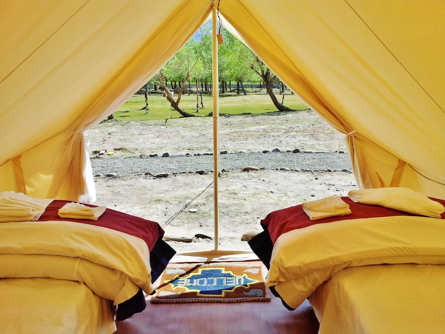 Clean hygienic tents