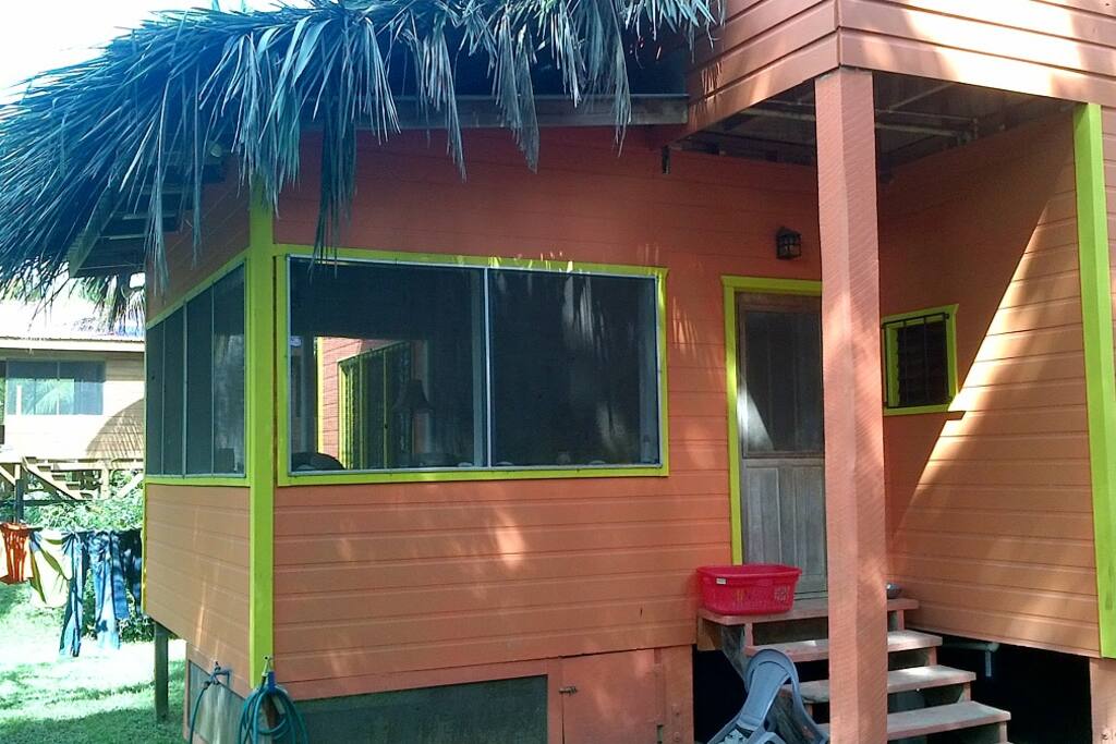 Back of House - Screened Porch on First Floor Apartment
