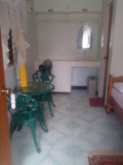 inside the room
