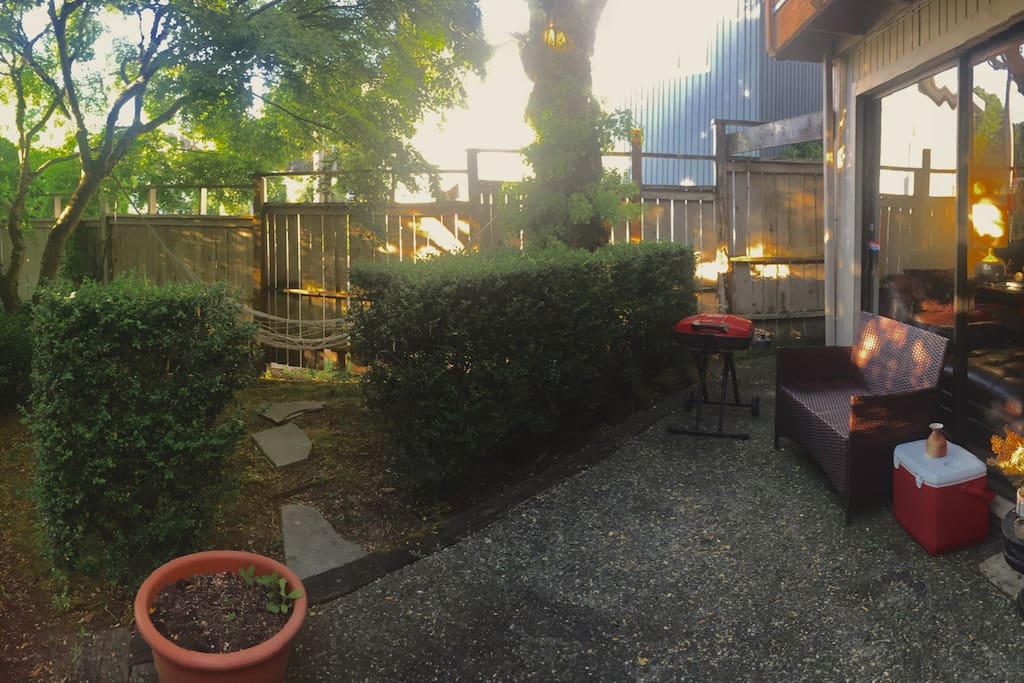 The Hammock and garden