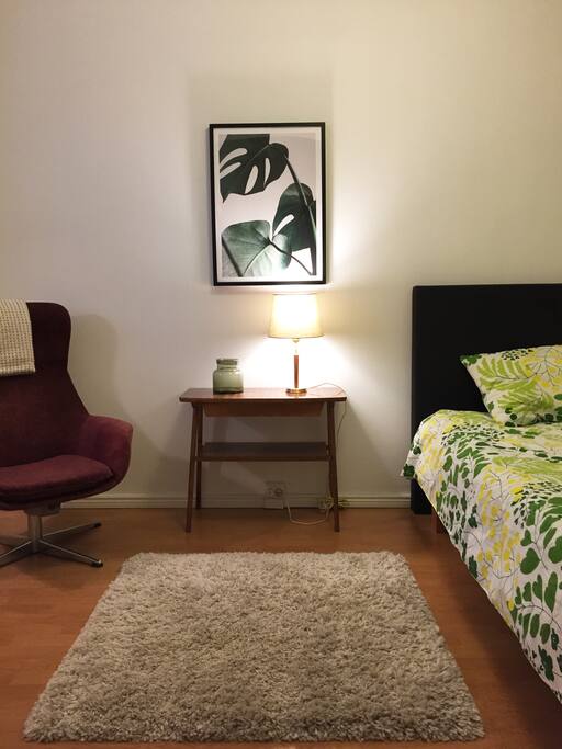 Bedroom is cozy