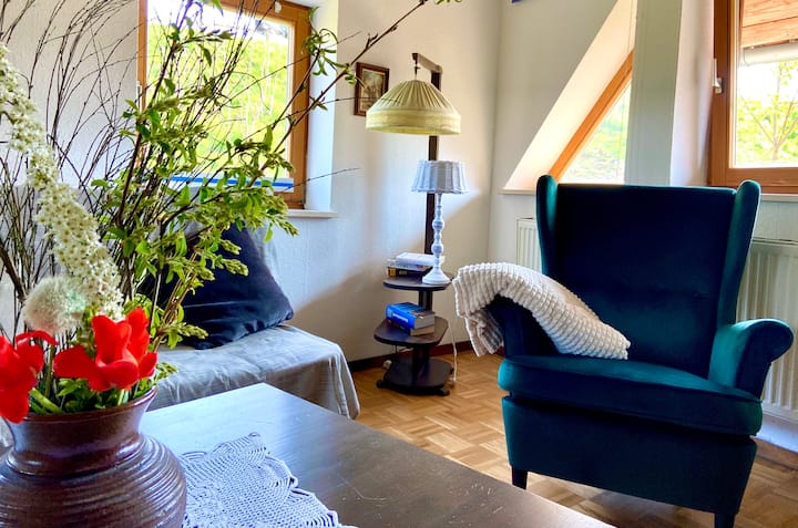 Apartment Im Grünen Küche&kamin Neu: Outdoor-sauna - Leinefelde-Worbis