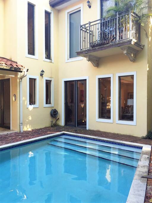 The Pool area