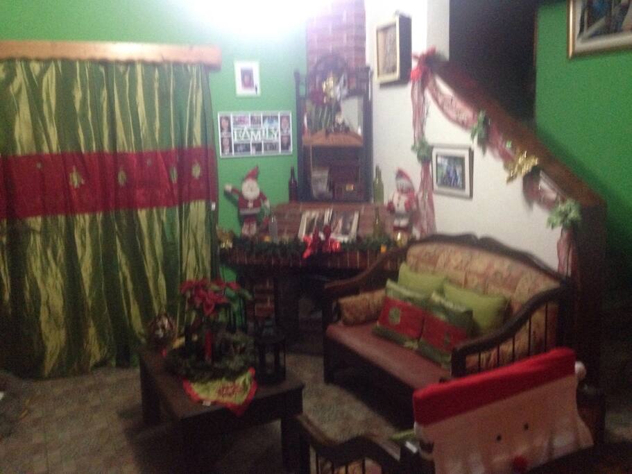 Sala con chimenea