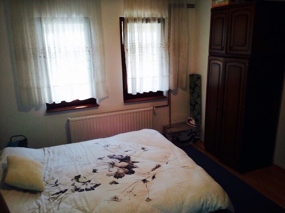 Comfortable and cool bedroom