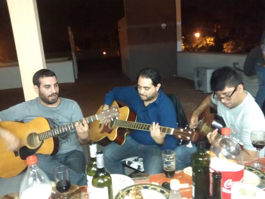 Quincho para gutarrear