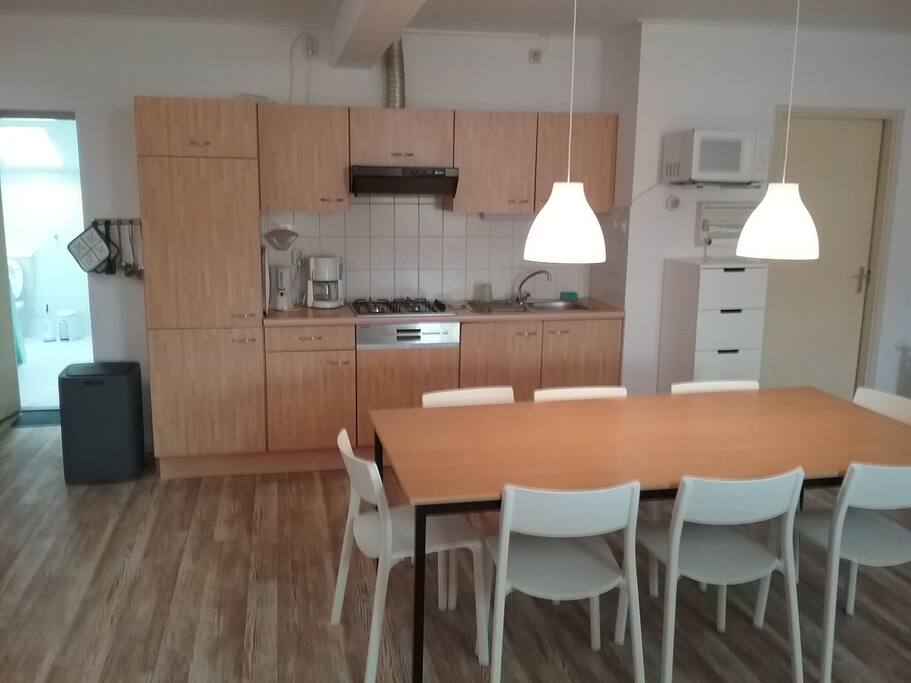 keuken en tafel