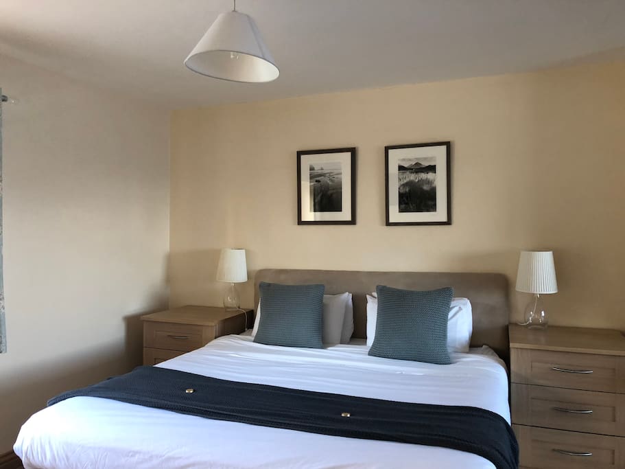 The master bedroom