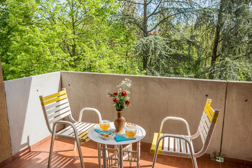 Terrazza su parco