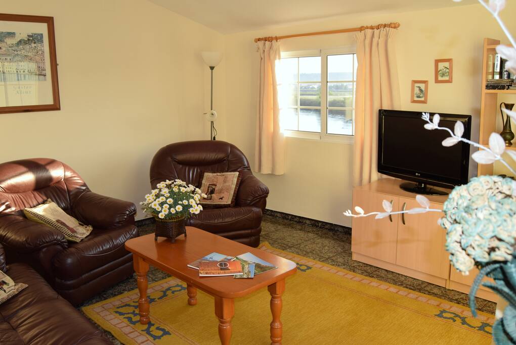 Relax in the comfortable lounge