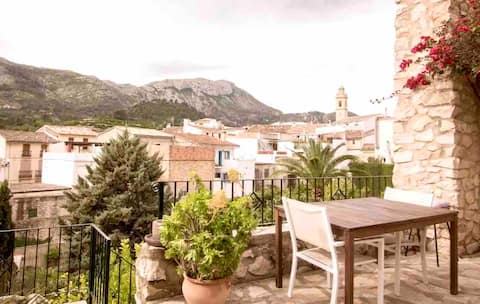 3 terraces and great view!