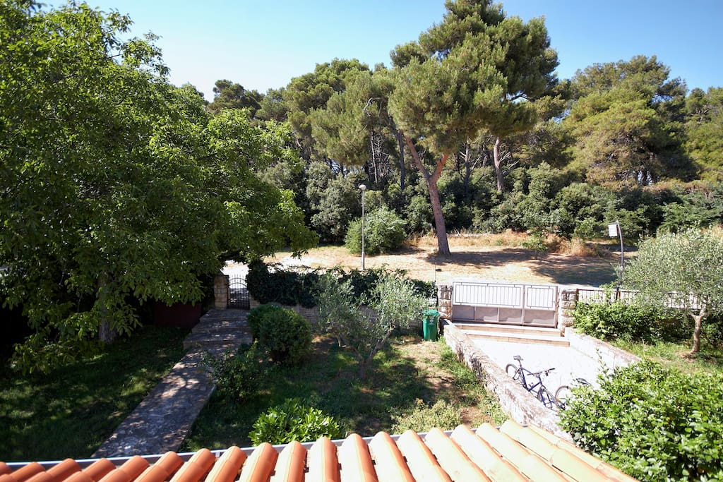 View from the bedrooms