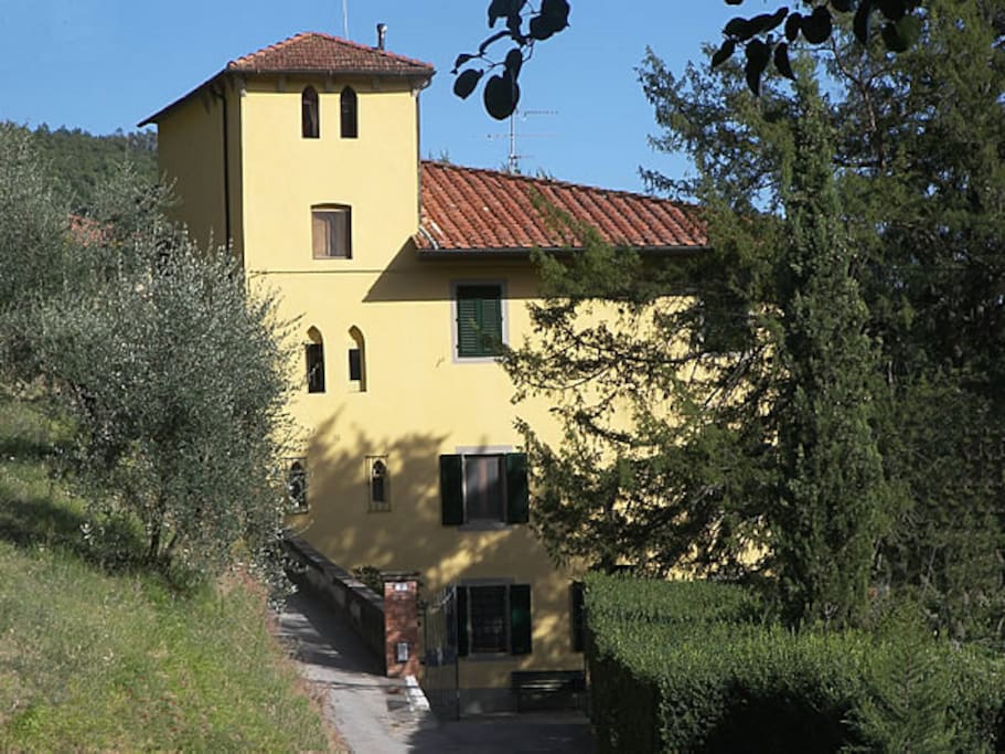 Villa Mario, the tower.