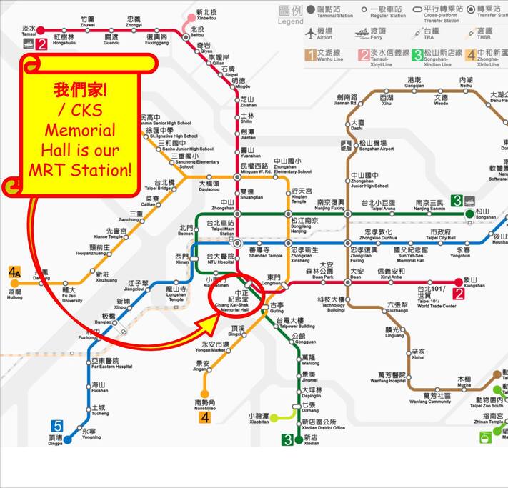 Location of CKS Memorial Hall MRT Station