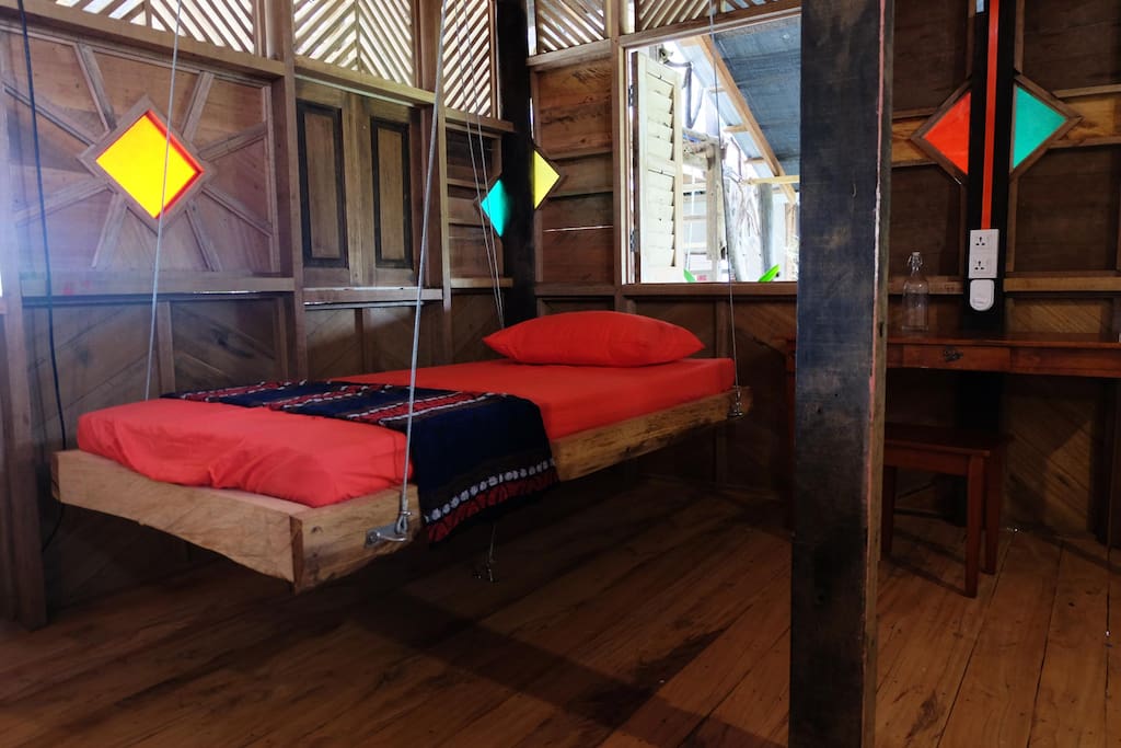 Flying beds in the first floor